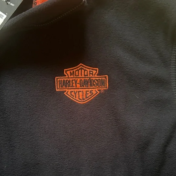 Harley-Davidson Black Fleece 1/4 Zip - Picture 4 of 7